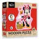 20279 TREFL PUZZLE 50 EL. DISNEY, MYSZKA MINNIE - DREWNIANE