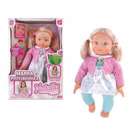 170614 LALKA NATALIA MĄDRA PRZYJACIÓŁKA 41 CM ARTYK
