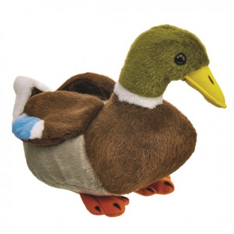 123056 BEPPE ŚREDNI PLUSZAK PLUSZOWA KACZKA KRZYŻÓWKA 28 CM