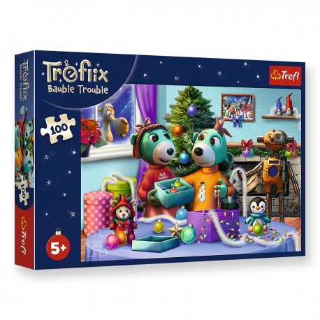 16483 TREFL PUZZLE 100 EL. TREFLIKI, ŚWIETA RODZINY TREFLIKÓW