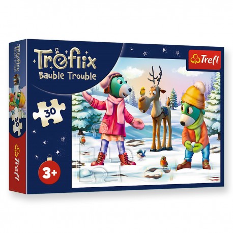 18313 TREFL PUZZLE 30 el. RODZINNY CZAS TREFLIKÓW