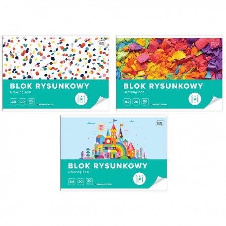 060006 BLOK RYSUNKOWY A4 80G INTERDRUK