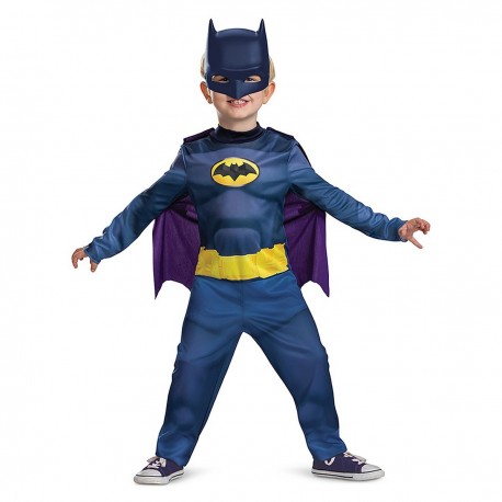 056855 STRÓJ KOSTIUM BATMAN CLASSIC BATWHEELS 4-6 LAT GODAN