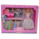 019260 LALKA PANNA MŁODA + SUKIENKI + AKCESORIA F.H. TOYS