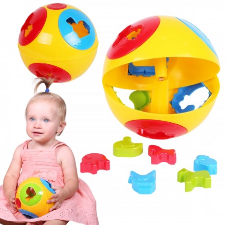 603237 SORTER EDUKACYJNY KULA ZWIERZĘTA TECHNOK MAKSIK