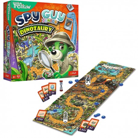02652 TREFL GRA RODZINA TREFLIKÓW - SPY GUY JUNIOR DINOZAURY