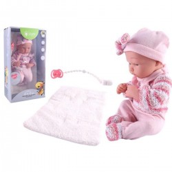 009183 LALKA BOBAS 36 CM + AKCESORIA W PUDEŁKU PRO-EXIMP