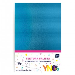 300416 TEKTURA DEKORACYJNA FALISTA MIX METALLIC 5 szt. BREWIS