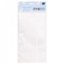 361974 BIBUŁKA DO PAKOWANIA PREZENTÓW 50x70 BIAŁY INTERDRUK