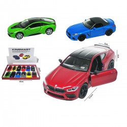 047028 KINSMART AUTO METALOWE BMW COLLECTION MIX KOLORÓW HIPO