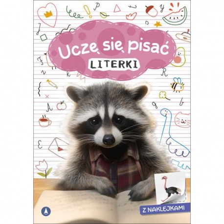 077339 SKRZAT UCZĘ SIĘ PISAĆ - LITERKI Z NAKLEJKAMI SZOP