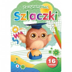 077124 SKRZAT ZACZYNAM PISAĆ - SZLACZKI Z NAKLEJKAMI SOWA