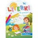 077131 SKRZAT KSIĄŻECZKA TO PROSTE! - LITERKI Z NAKLEJKAMI