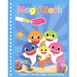 493144 SKRZAT KSIĄŻECZKA MAGIC BOOK MAŁE REKINY
