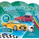 077612 SKRZAT KOLOROWANKA Z TATUAŻAMI FLUO - SAMOCHODY SPORTOWE