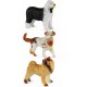471099 PIESKI PSY GUMOWE 3 SZT. DISPLAY MIX GAZELO