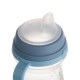869998 CANPOL KUBEK Z SILIKONOWYM USTNIKIEM FIRSTCUP 250 ML NIEBIESKI
