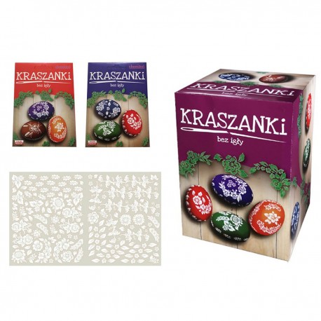 200137 KRASZANKI DO JAJEK WIELKANOC BEZ IGŁY 7&7