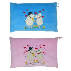 169662 SUN-DAY PODUSZKA Z OWIECZKAMI 36X22CM 2 KOLORY