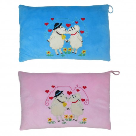 169662 SUN-DAY PODUSZKA Z OWIECZKAMI 36X22CM 2 KOLORY