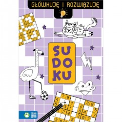996036 ZS KSIĄŻECZKA GŁÓWKUJĘ I ROZWIĄZUJĘ - SUDOKU