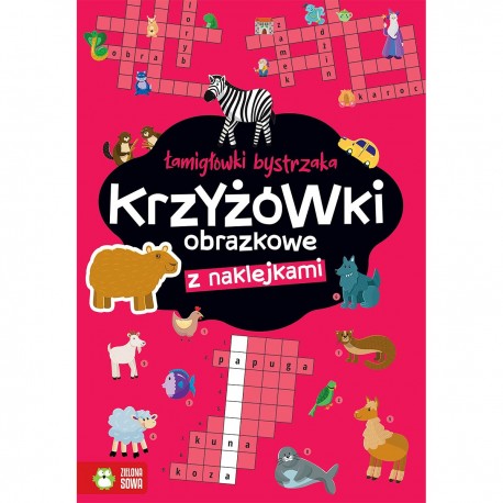 996012 ZS KSIĄŻECZKA ŁAMIGŁÓWKI BYSTRZAKA - KRZYŻÓWKI OBRAZKOWE