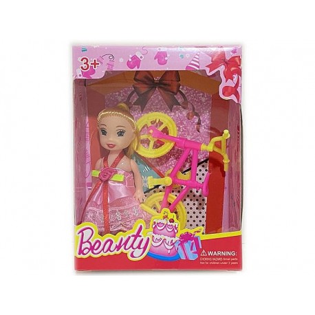 566927 MINI LALKA Z ROWEREM ADAR