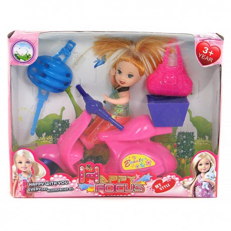 530171 MINI LALKA ZE SKUTEREM I AKCESORIAMI ADAR