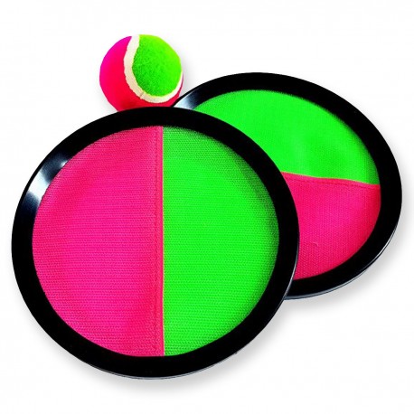 963596 GRA PALETKI TARCZE NA RZEPY CATCHBALL PIŁKA PEGAZ