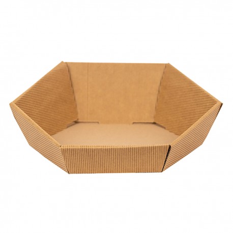 961403 KOSZ PREZENTOWY KRAFT NATURALNY 29 cm PAW S.C.