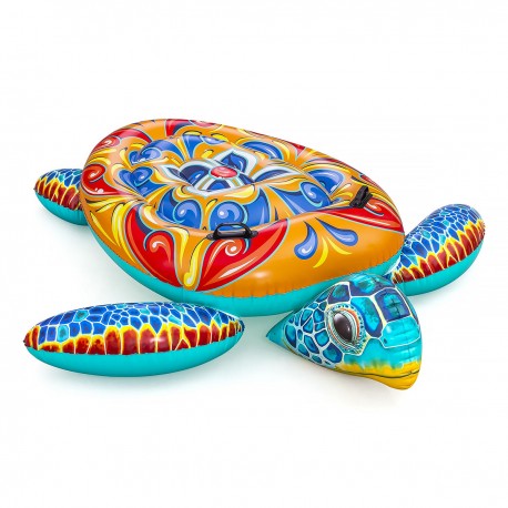 BESTWAY 41523 DMUCHANY ŻÓŁW DO WODY Z UCHWYTAMI 3+