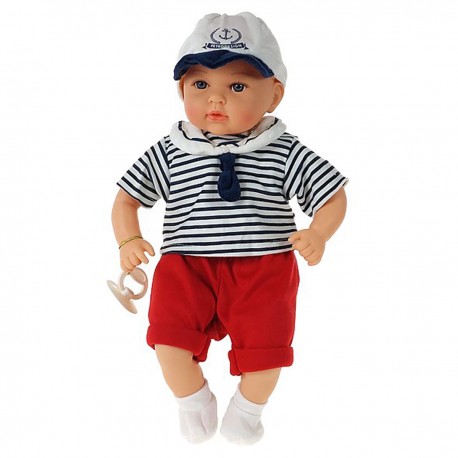 603592 LALKA BOBAS Z DŹWIĘKIEM W PUDEŁKU ŚPIEWA I MÓWI PO POLSKU ADAR