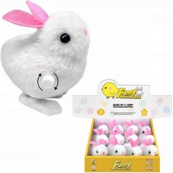 470842 KRÓLICZEK NAKRĘCANY DISPLAY 12 SZT. WIELKANOC BIGTOYS