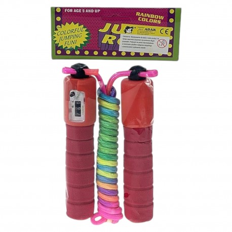 591622 SKAKANKA Z LICZNIKIEM 4 KOLORY ADAR