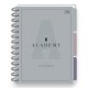 316407 KOŁOZESZYT W KRATKĘ A5 100 ACADEMY INTERDRUK