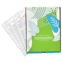 6602247 KOSZULKA KRYSTALICZNA A4 45 MIKRONÓW 100 szt.