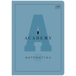 316516 ZESZYT W KRATKĘ A5 60 MATEMATYKA ACADEMY INTERDRUK