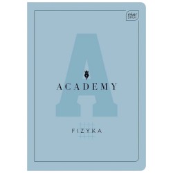 316530 ZESZYT W KRATKĘ A5 60 FIZYKA ACADEMY INTERDRUK