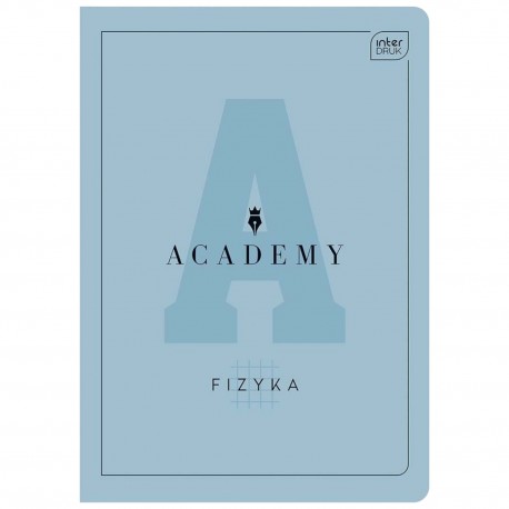316530 ZESZYT W KRATKĘ A5 60 FIZYKA ACADEMY INTERDRUK
