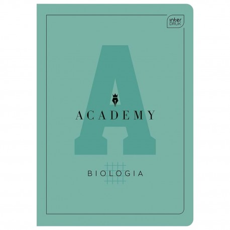 316554 ZESZYT W KRATKĘ A5 60 BIOLOGIA ACADEMY INTERDRUK