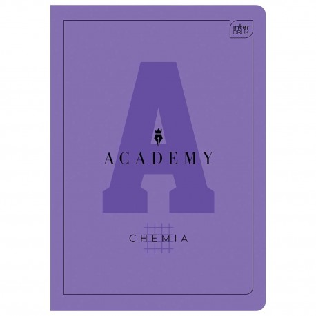 316561 ZESZYT W KRATKĘ A5 60 CHEMIA ACADEMY INTERDRUK