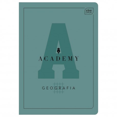 316578 ZESZYT W KRATKĘ A5 60 GEOGRAFIA ACADEMY INTERDRUK