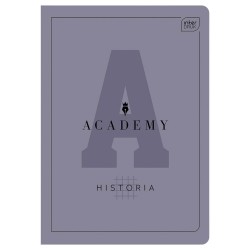 316585 ZESZYT W KRATKĘ A5 60 HISTORIA ACADEMY INTERDRUK