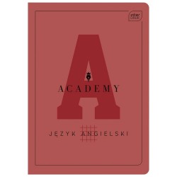 316592 ZESZYT W KRATKĘ A5 60 J. ANGIELSKI ACADEMY INTERDRUK