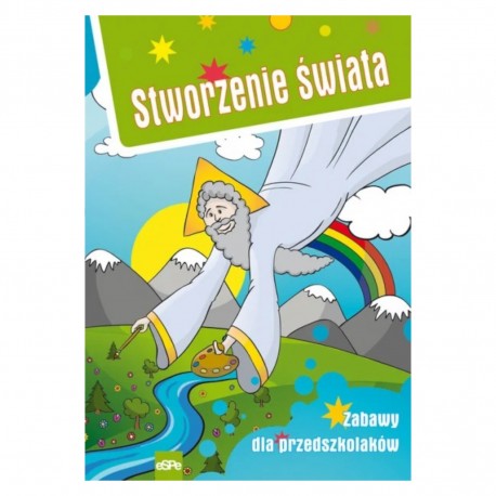 825078 KSIĄŻKA STWORZENIE ŚWIATA, ZABAWY DLA PRZEDSZKOLAKÓW IWR WE
