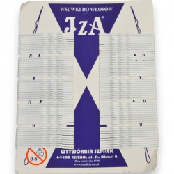 WSUWKA OZDOBA DO WŁOSÓW BIAŁA BEZ KULKI 100 szt.