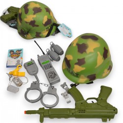 471626 ZESTAW WOJSKOWY KARABIN ŚW/DŹ AKCESORIA PEGAZ