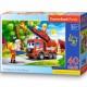 040407 CASTORLAND PUZZLE 40el MAXI STRAŻ POŻARNA RATUJE KOTKA