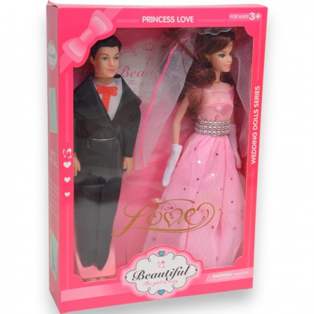 019604 LALKA PARA STUDNIÓWKA PRZYJĘCIE 2 szt. F.H. TOYS