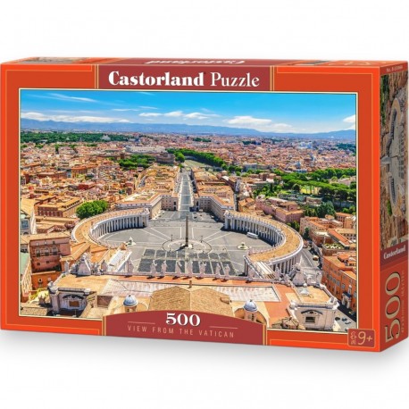 053964 CASTORLAND PUZZLE 500 EL WIDOK Z WATYKAUNY PLAC ŚW. PIOTRA